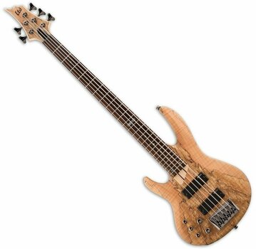 5-saitiger E-Bass, 5-Saiter E-Bass ESP LTD B-205SM LH Natural Satin - 1