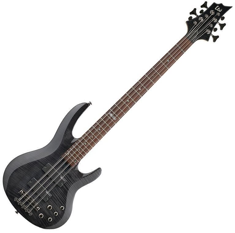 Basszusgitár ESP LTD B-208-FM Fekete