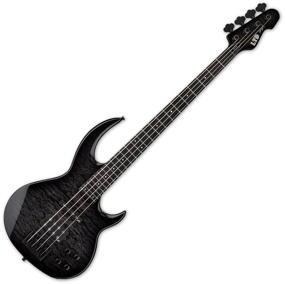 4-string Bassguitar ESP LTD BB-1004 See Thru Black Sunburst (Damaged)