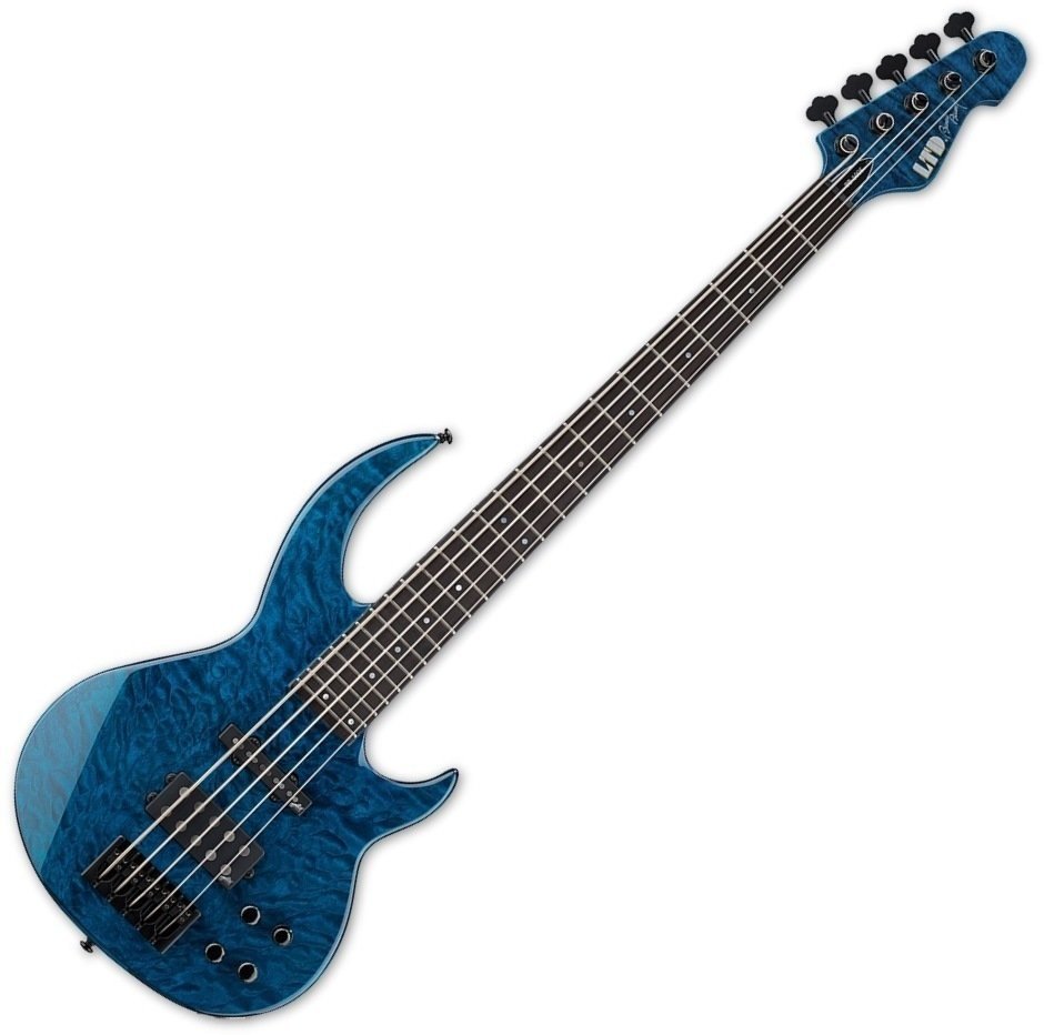 5 strunska bas kitara ESP LTD BB-1005 Črna