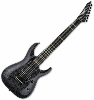 7-string Electric Guitar ESP LTD BUZ-7 See Thru Black - 1