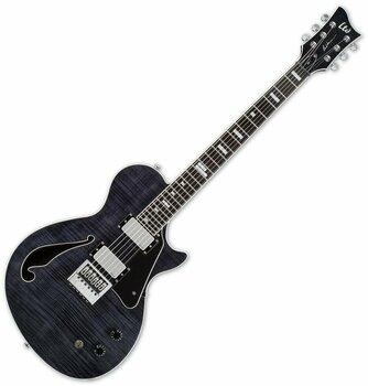 Guitares signature ESP LTD BW-1 Evertune See Thru Black - 1