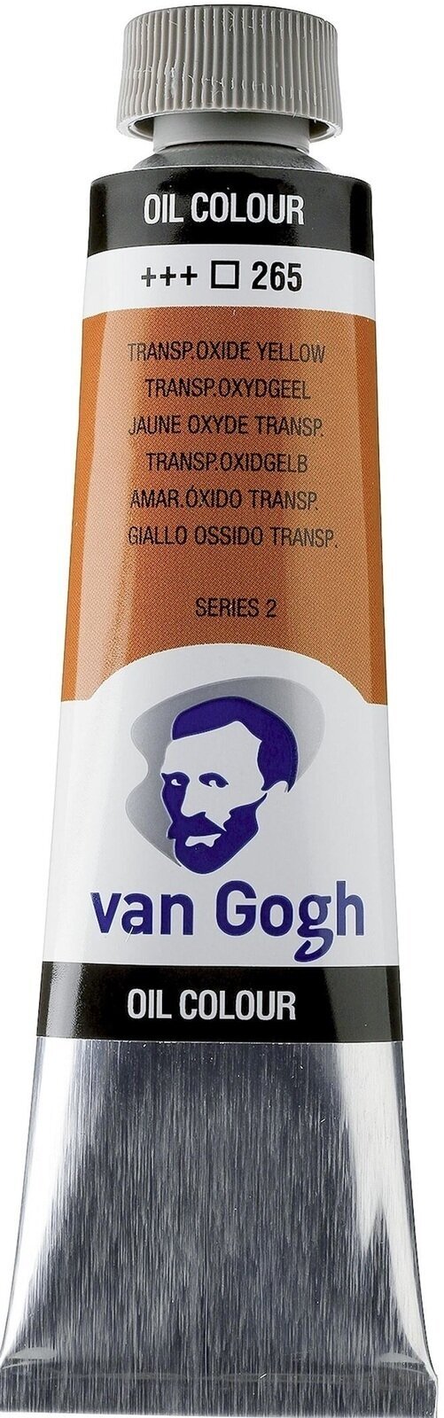 Culoare ulei Van Gogh 2052653 Vopsea cu ulei Transparent Oxide Yellow 40 ml 1 buc.