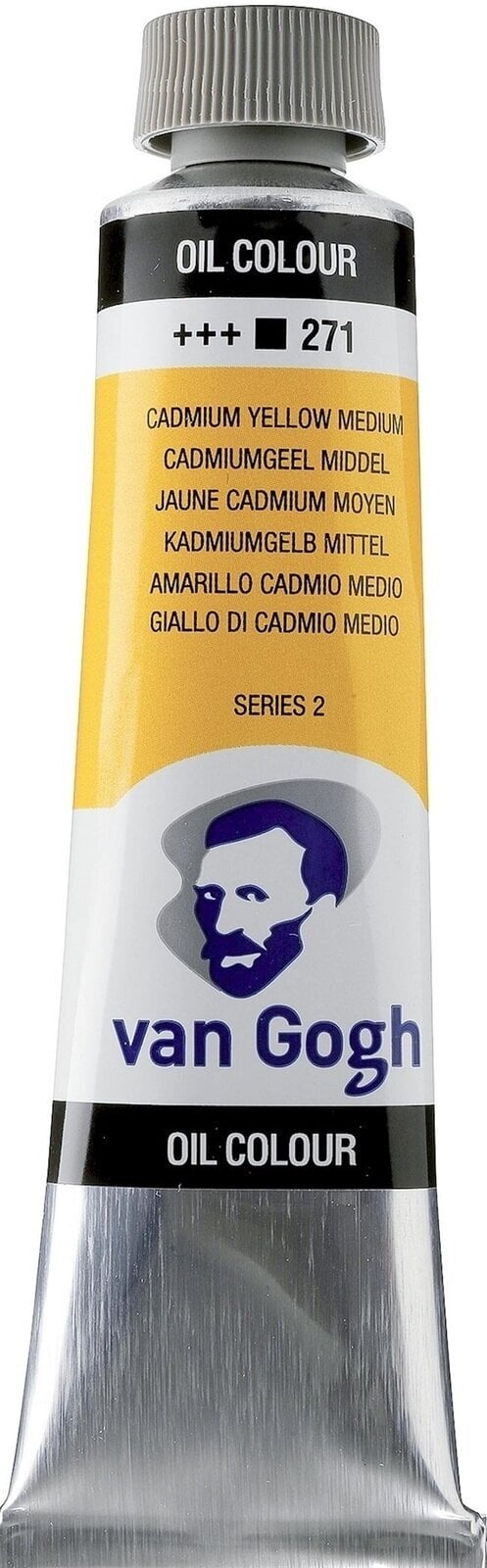 Culoare ulei Van Gogh 2052713 Vopsea cu ulei Cadmium Yellow Medium 40 ml 1 buc.