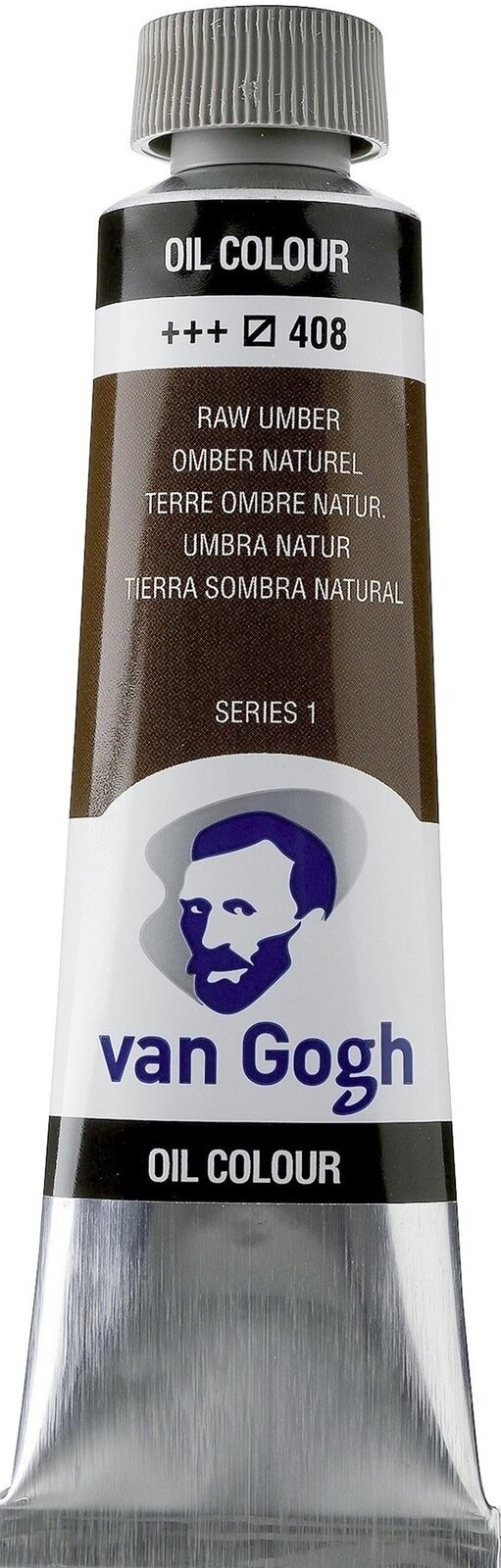 Cor de óleo Van Gogh 2054083 Tinta a óleo Raw Umber 40 ml 1 un.