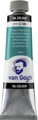 Cor de óleo Van Gogh 2055653 Tinta a óleo Phthalo Turquoise Blue 40 ml 1 un.