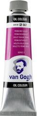 Cor de óleo Van Gogh 2055673 Tinta a óleo Permanent Red Violet 40 ml 1 un.