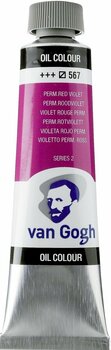Olejová barva Van Gogh Olejová barva 40 ml Permanent Red Violet - 1