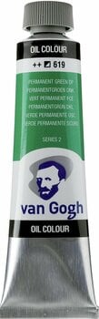 Tempera ad olio Van Gogh 2056193 Pittura a olio Permanent Green Deep 40 ml 1 pz - 1