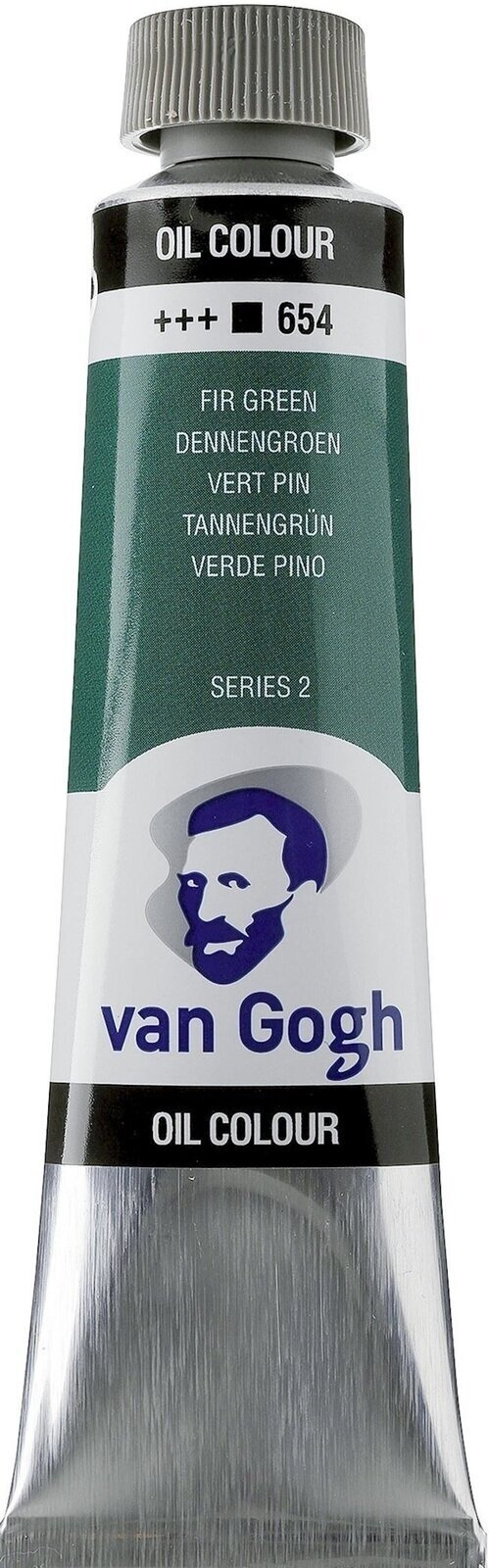 Culoare ulei Van Gogh 2056543 Vopsea cu ulei Fir Green 40 ml 1 buc.
