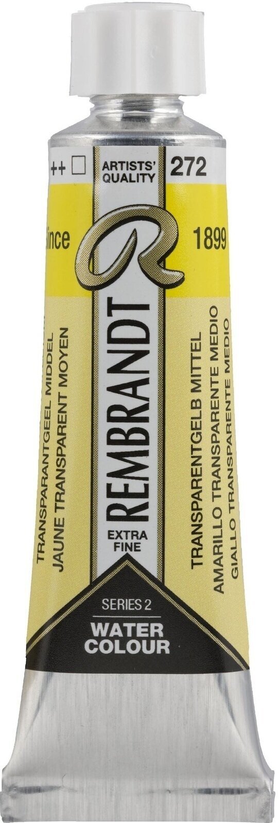 Акварелни бои Rembrandt Professional Акварелна боя Transparent Yellow Medium 10 ml 1 бр.