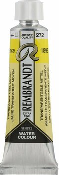 Акварелни бои Rembrandt Professional Акварелна боя Transparent Yellow Medium 10 ml 1 бр. - 1