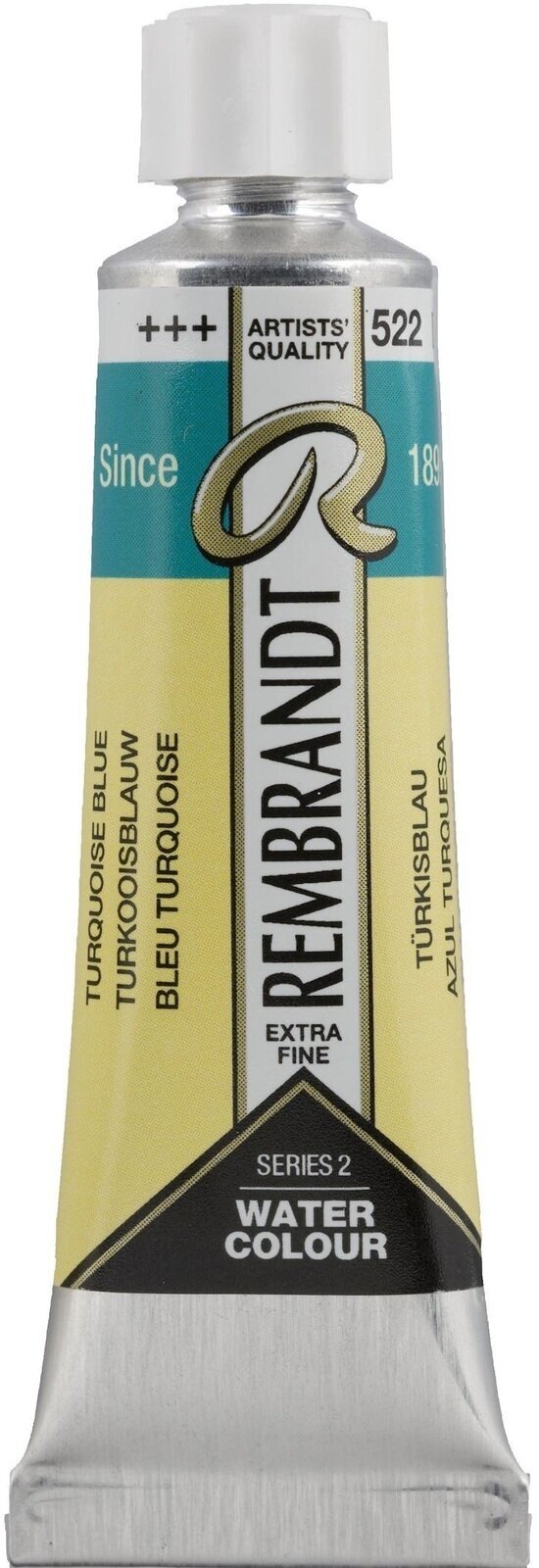 Akvarelna barva Rembrandt Professional Akvarelne barve Turquoise Blue 10 ml 1 kos