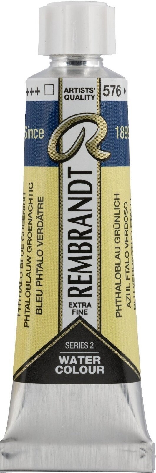 Watercolour Paint Rembrandt Professional Watercolour Paint Phthalo Blue Greenish 10 ml 1 pc