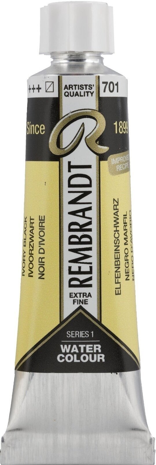 Akvarelová barva Rembrandt Akvarelová barva 10 ml Ivory Black