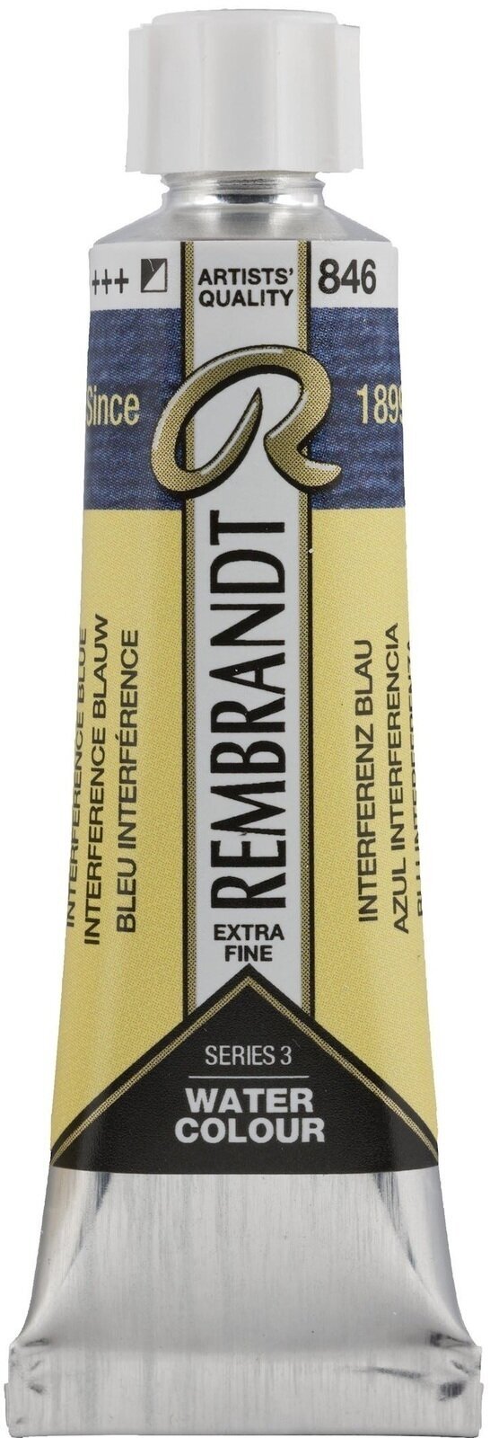 Акварелни бои Rembrandt Professional Акварелна боя Interference Blue 10 ml 1 бр.