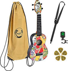 Sopránové ukulele Ortega K2-EM El Muerto Sopránové ukulele