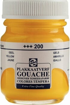 Gouache malt
 Talens Gouache Extra Fine Gouachefarbe 50 ml Gelb - 1