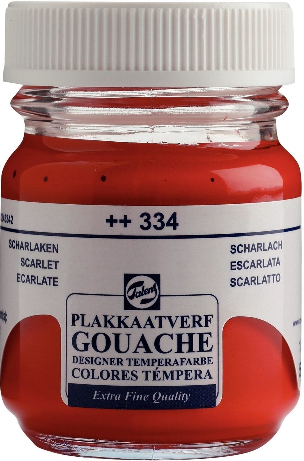 Gouache malt
 Talens Extra Fine Gouachefarbe Scarlet 50 ml 1 stk