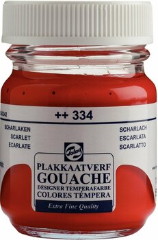 Gouache malt
 Talens Extra Fine Gouachefarbe Scarlet 50 ml 1 stk - 1