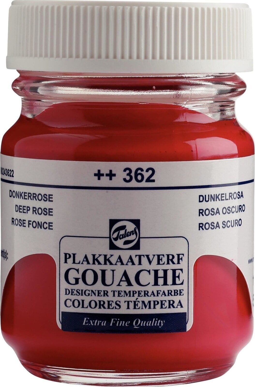 Gouache malt
 Talens Extra Fine Gouachefarbe Deep Rose 50 ml 1 stk