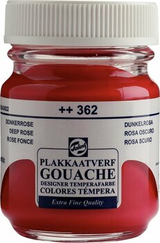 Gouache malt
 Talens Extra Fine Gouachefarbe Deep Rose 50 ml 1 stk - 1