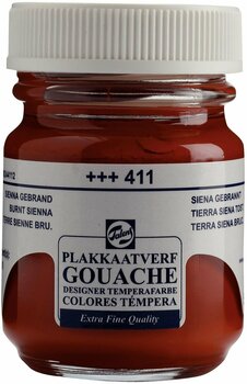 Gouache malt
 Talens Extra Fine Gouachefarbe Burnt Sienna 50 ml 1 stk - 1