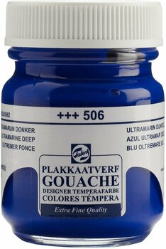 Gouacheverf  Talens Gouache Extra Fine Gouache Paint 50 ml Ultramarine Deep - 1