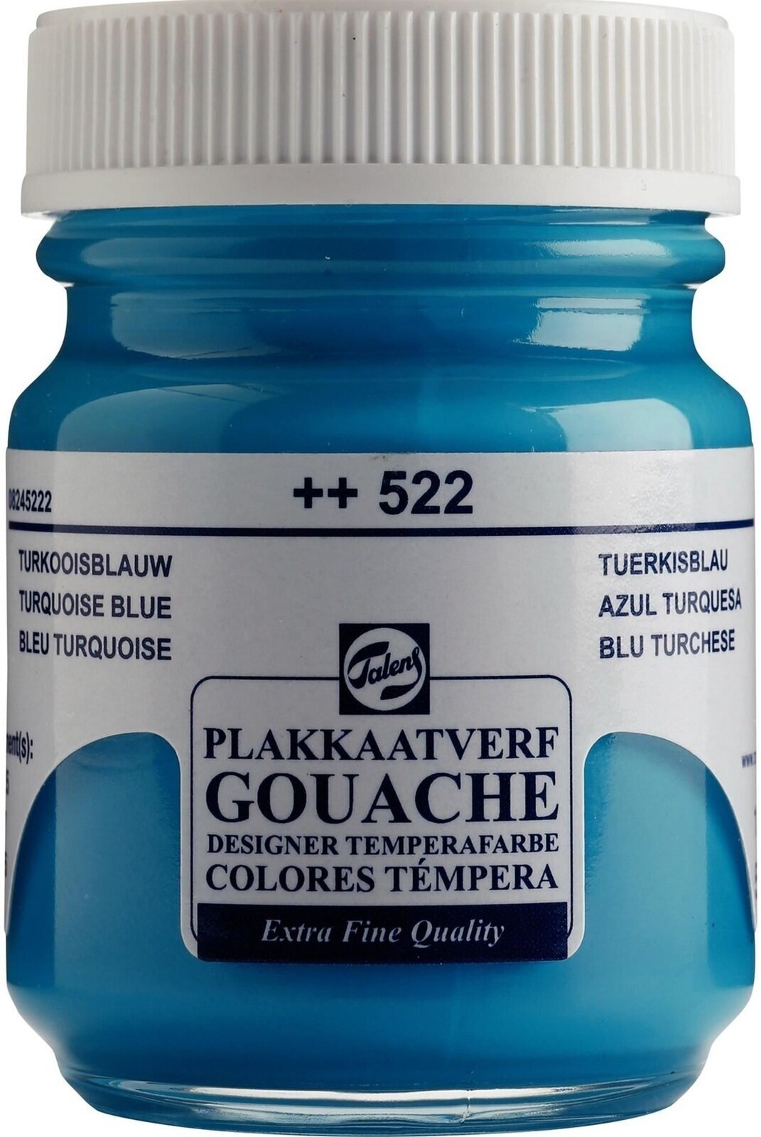 Gouacheverf  Talens Gouache Extra Fine Gouache Paint 50 ml Turquoise Blue