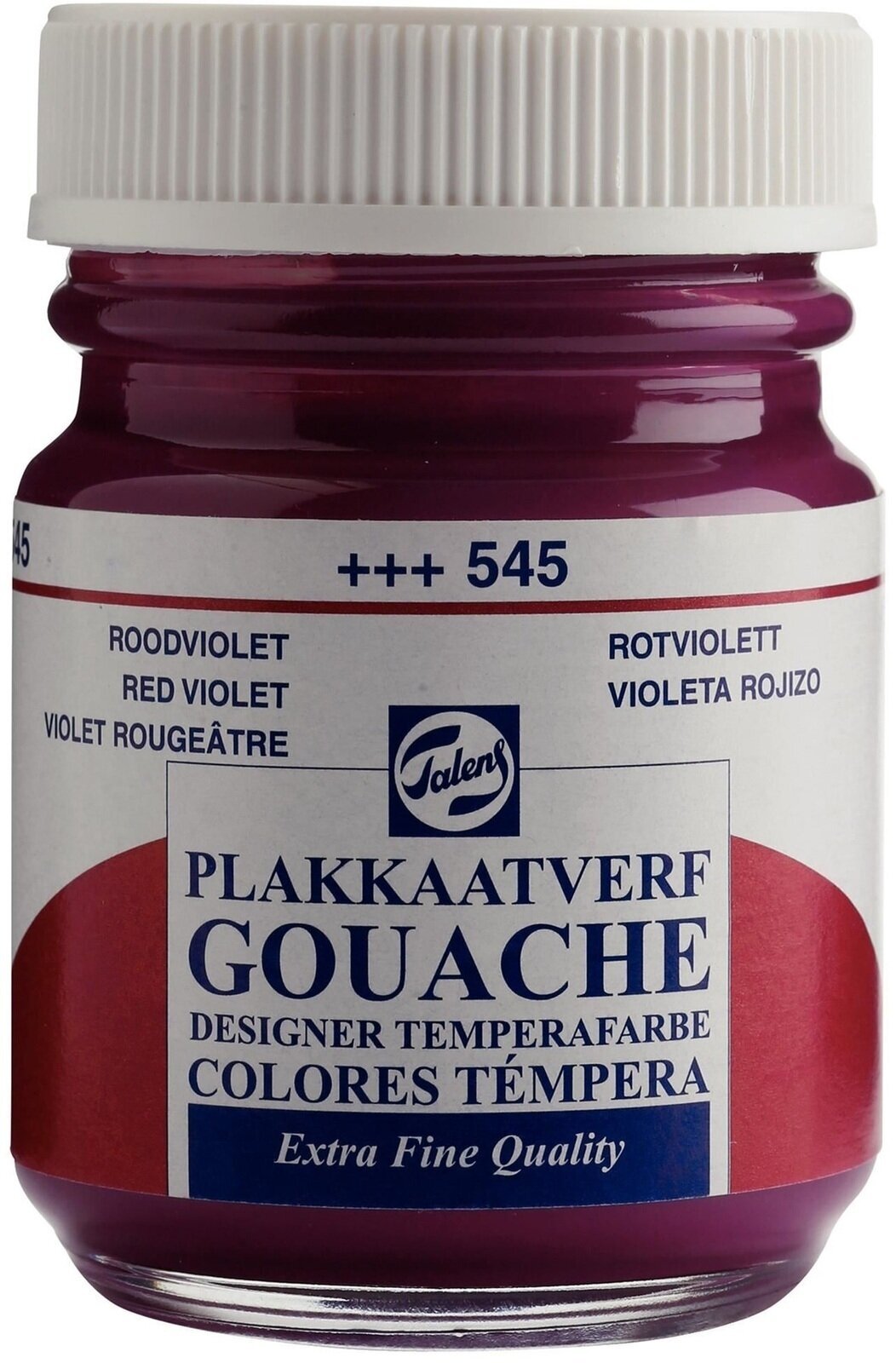 Gouache malt
 Talens Extra Fine Gouachefarbe Red Violet 50 ml 1 stk
