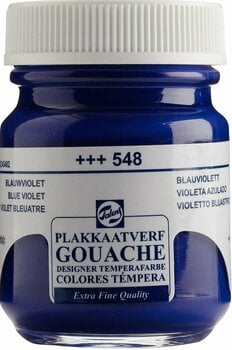 Gouache malt
 Talens Extra Fine Gouachefarbe Blue Violet 50 ml 1 stk - 1