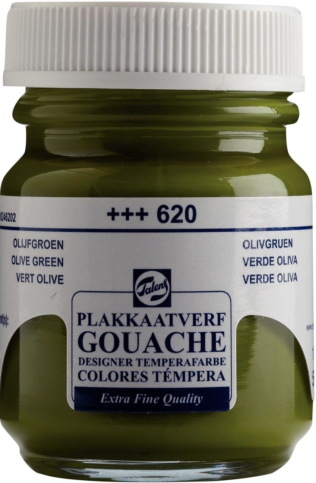 Tintas de guache Talens Gouache Extra Fine Gouache Paint 50 ml Olive Green