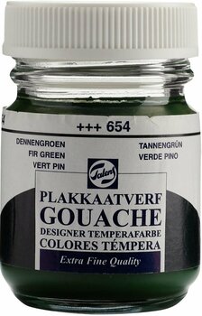 Gouache malt
 Talens Extra Fine Gouachefarbe Fir Green 50 ml 1 stk - 1