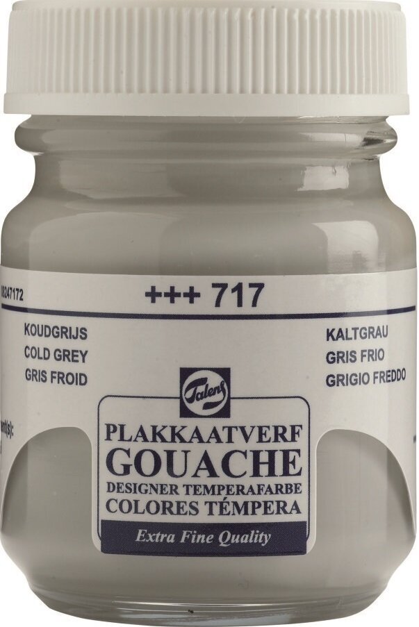 Gouache malt
 Talens Extra Fine Gouachefarbe Cold Grey 50 ml 1 stk