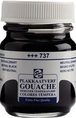 Gouache malt
 Talens Extra Fine Gouachefarbe Neutral Black 50 ml 1 Stck