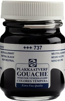 Gvaš boja Talens Extra Fine Gouache boja Neutral Black 50 ml 1 kom - 1