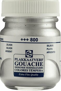 Gouache malt
 Talens Gouache Extra Fine Gouachefarbe 50 ml Silber - 1