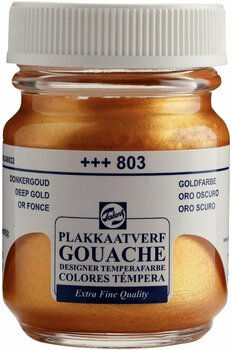 Gouache malt
 Talens Extra Fine Gouachefarbe Deep Gold 50 ml 1 stk - 1