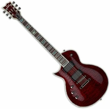 Electric guitar ESP LTD EC-1000 LH SeeThru Black Cherry - 1