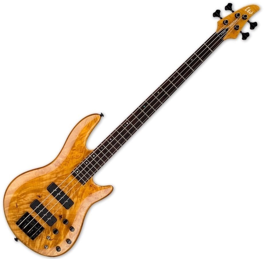Basse électrique ESP LTD H-1004SE HN Honey Natural Basse électrique