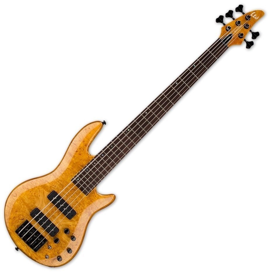 5-saitiger E-Bass, 5-Saiter E-Bass ESP LTD H-1005SE Honey Natural
