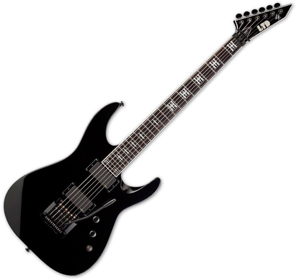 Elektromos gitár ESP LTD JH-600 Fekete