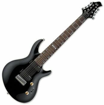 Guitarra elétrica de 8 cordas ESP LTD JR-208 Preto - 1