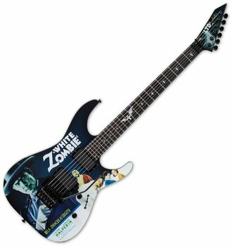 Elektrische gitaar ESP LTD KH-WZ Black w/ Graphic - 1
