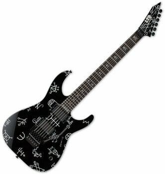 Elektrische gitaar ESP LTD KH Demonology Zwart - 1