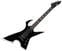 Elektromos gitár ESP LTD MAX-200 RPR Black with White Bevels