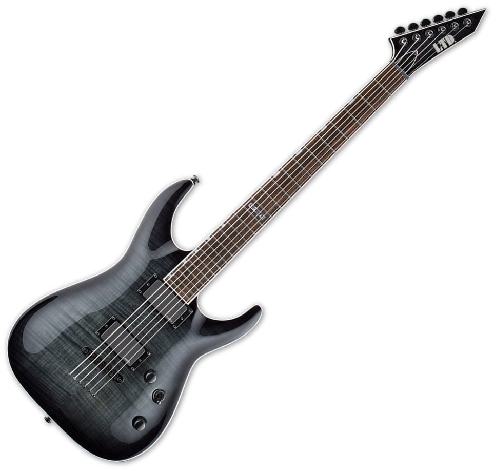Електрическа китара ESP LTD MH-401B FM SeeThru Black