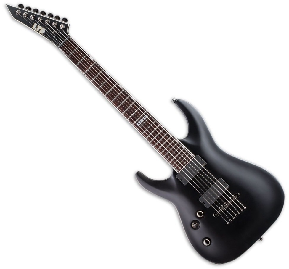 Elektrische gitaar ESP LTD MH-417 LH Black Satin
