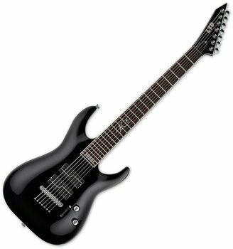 Guitarra elétrica de 7 cordas ESP LTD SC-607B Preto - 1