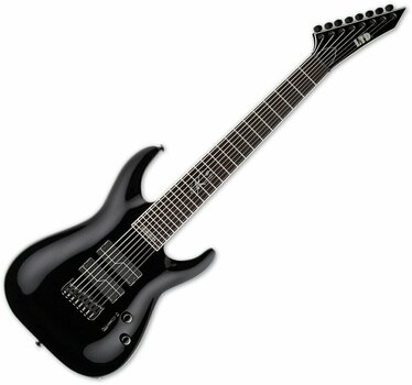 8-snarige elektrische gitaar ESP LTD SC-608B Zwart - 1